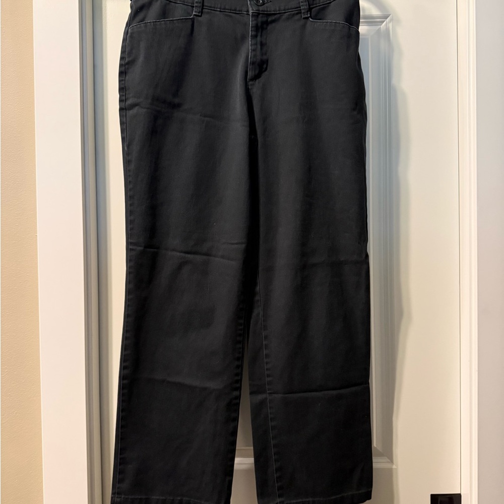 Lee Women's Straight Leg Pants - Black
